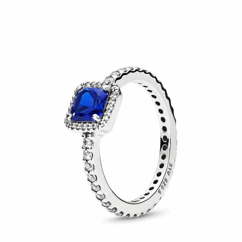 Pandora Timeless Elegance - Sterling Silver/Blue/Mixed Stones/Cubic Zirconia - Canada | RI8492ZW